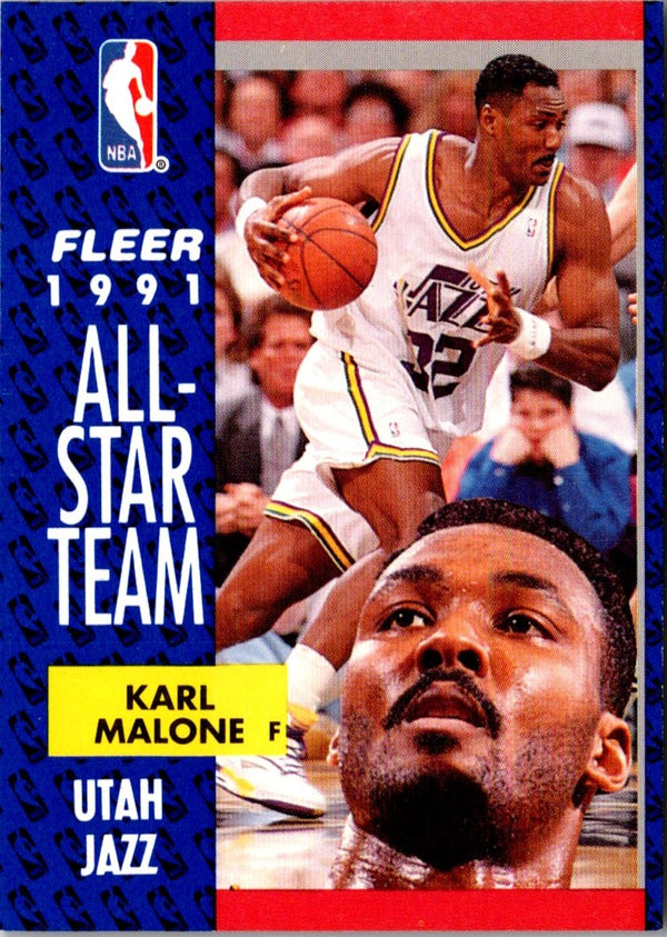 1991 Fleer Karl Malone #219