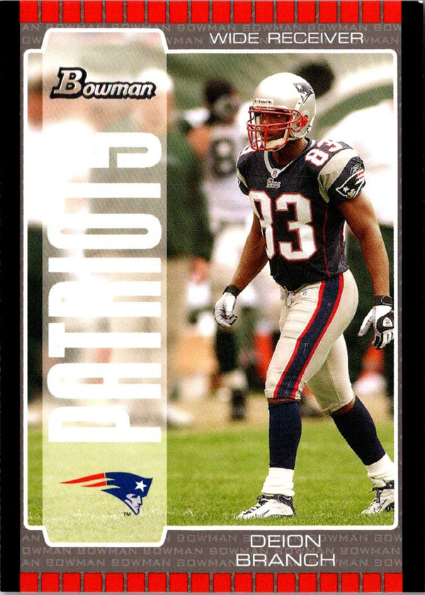 2005 Bowman Deion Branch #89