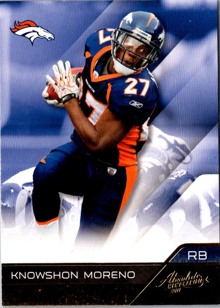 2011 Panini Absolute Memorabilia Knowshon Moreno