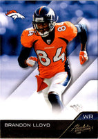 2011 Panini Absolute Memorabilia Brandon Lloyd #32