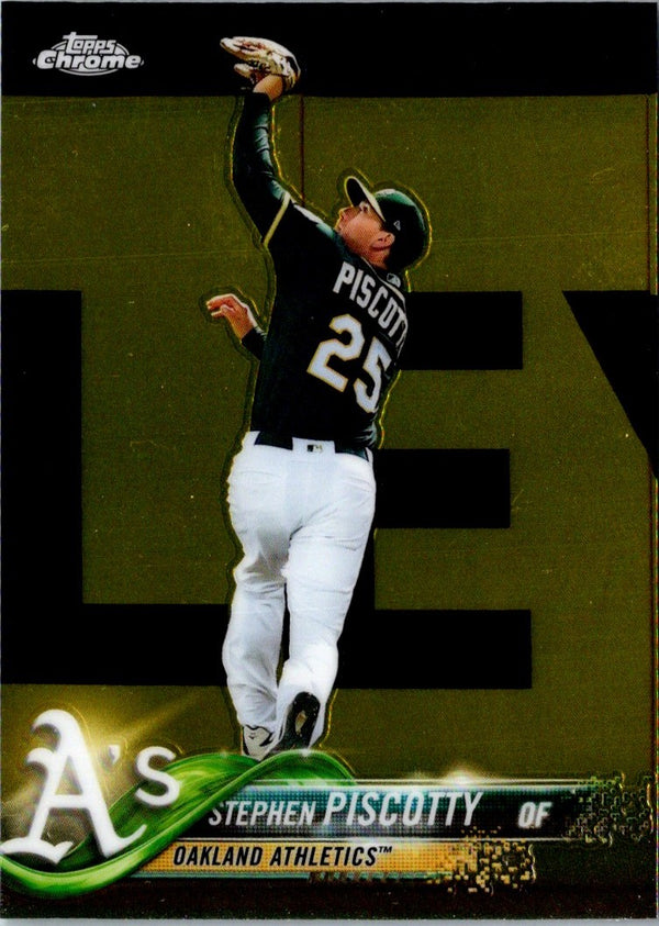 2018 Topps Chrome Update Edition Stephen Piscotty #HMT52