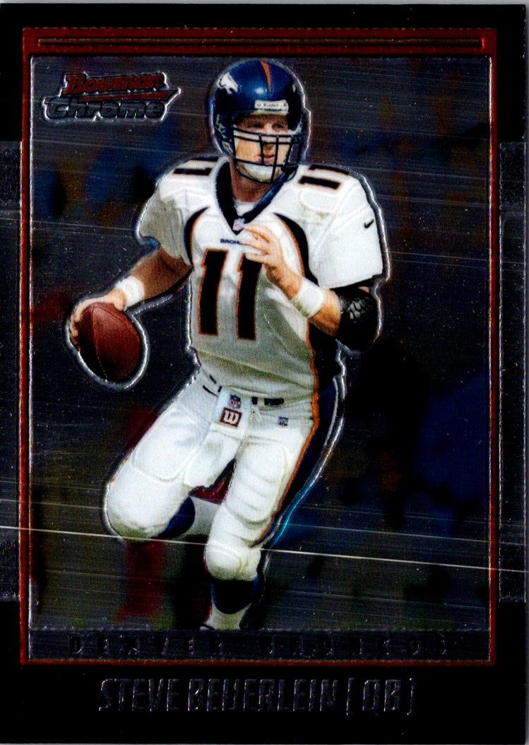 2001 Bowman Steve Beuerlein