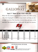 2007 Upper Deck First Edition Joey Galloway