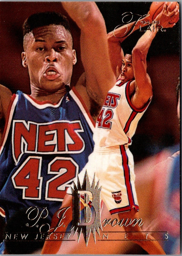 1994 Flair P.J. Brown #95