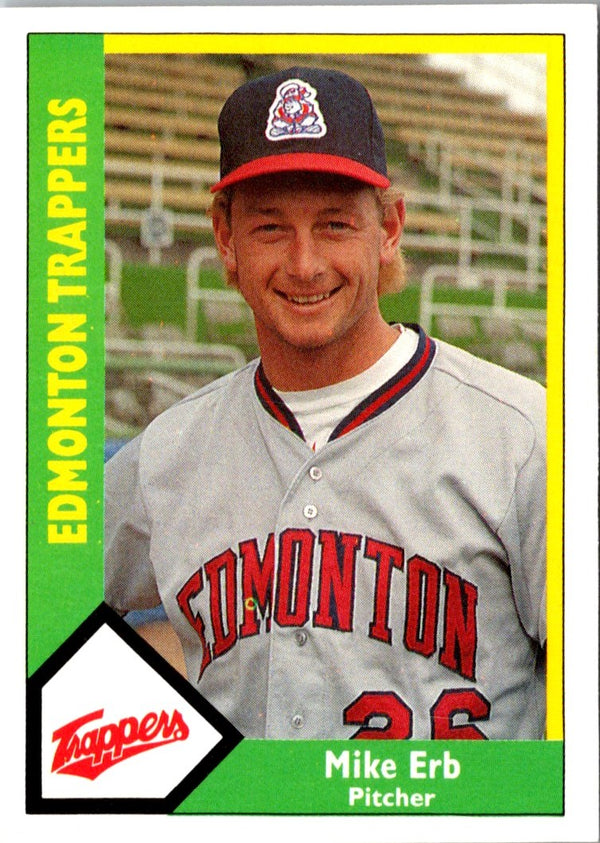 1990 CMC Edmonton Trappers Mike Erb #6