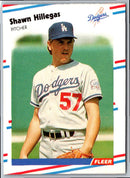 1988 Fleer Shawn Hillegas