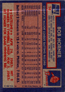 1984 Topps Drake's Big Hitters Bob Horner