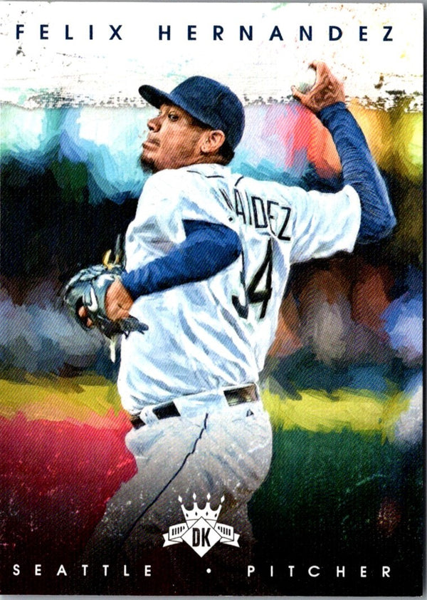 2016 Panini Diamond Kings Felix Hernandez #71