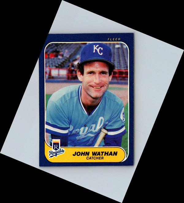 1986 Fleer John Wathan #23