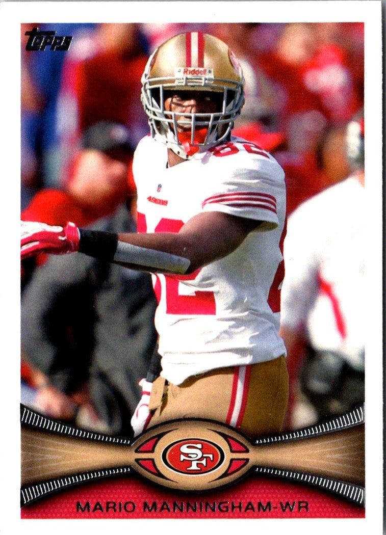 2012 Topps Mario Manningham