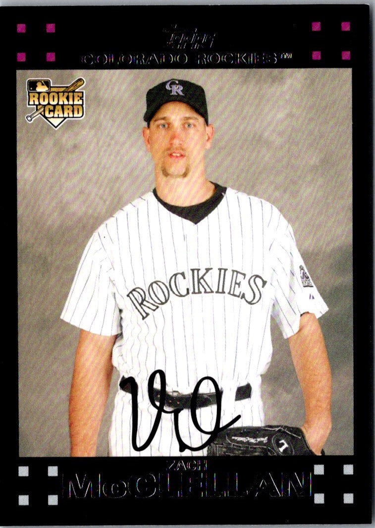 2007 Topps Updates & Highlights Zach McClellan