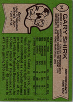 1978 Topps Gary Shirk #54 Rookie