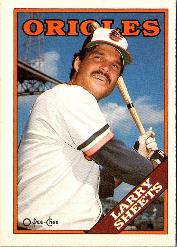 1988 O-Pee-Chee Larry Sheets #327
