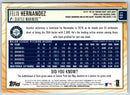 2019 Topps Big League Felix Hernandez