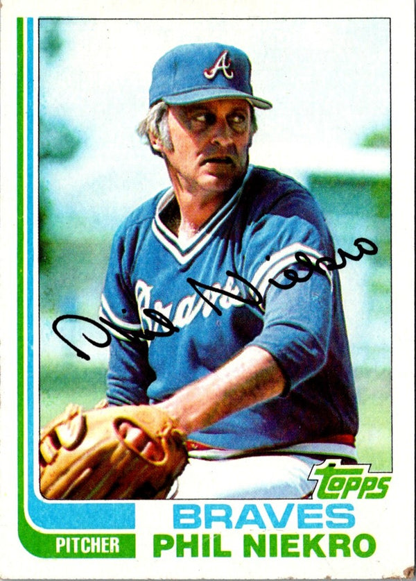 1982 Topps Phil Niekro #185