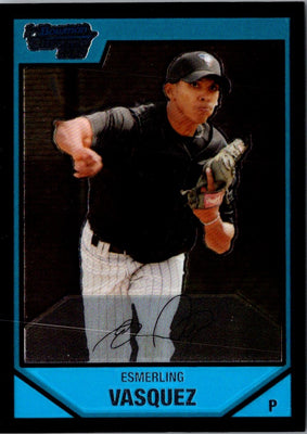 2007 Bowman Chrome Prospects Esmerling Vasquez #BC59