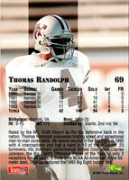 1994 Classic NFL Draft Thomas Randolph #69