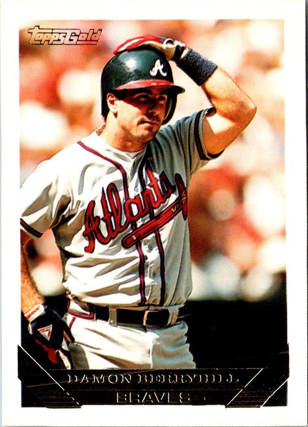 1993 Topps Gold Damon Berryhill #306