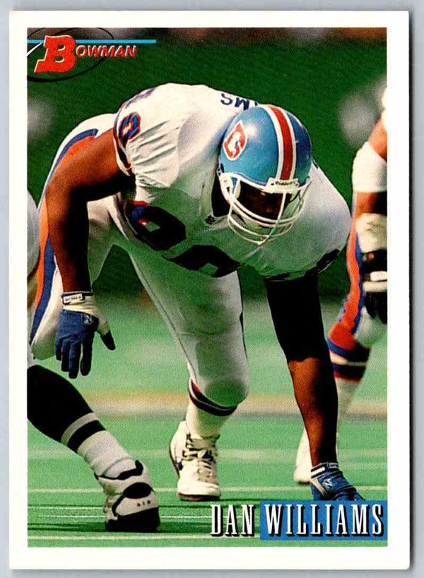 1993 Bowman Football Dan Williams #155