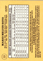 1985 Donruss Mario Soto #184