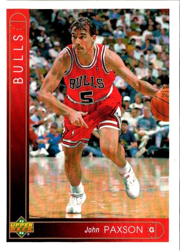 1993 Upper Deck John Paxson #69