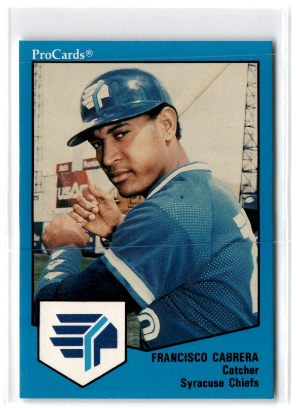 1989 ProCards Francisco Cabrera #791