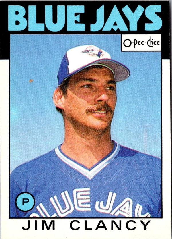 1986 O-Pee-Chee Jim Clancy #213