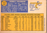 1970 Topps Tom Hilgendorf #482 EX-MT+