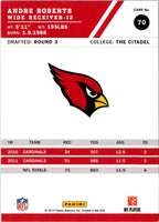 2012 Score Andre Roberts #70