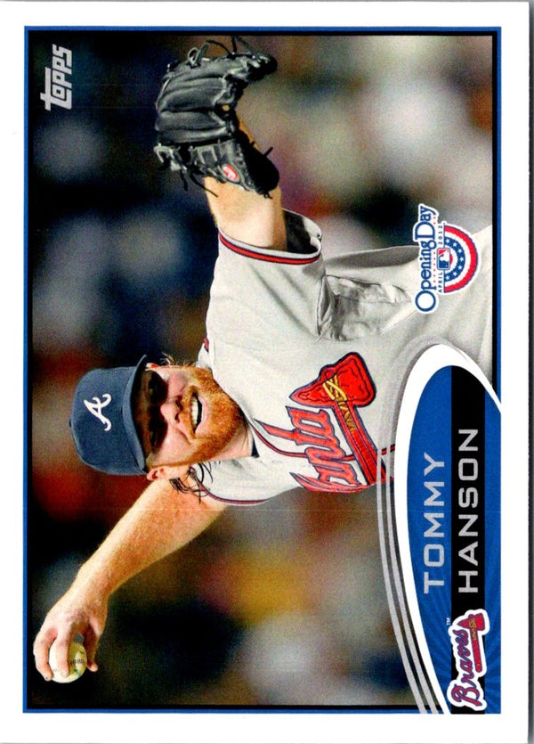 2012 Topps Opening Day Tommy Hanson #142