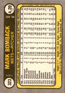 1981 Fleer Mark Bomback