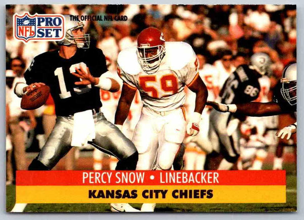 1992 Proset Percy Snow #538