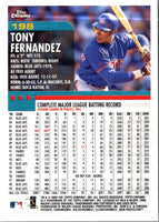 2000 Topps Tony Fernandez #198