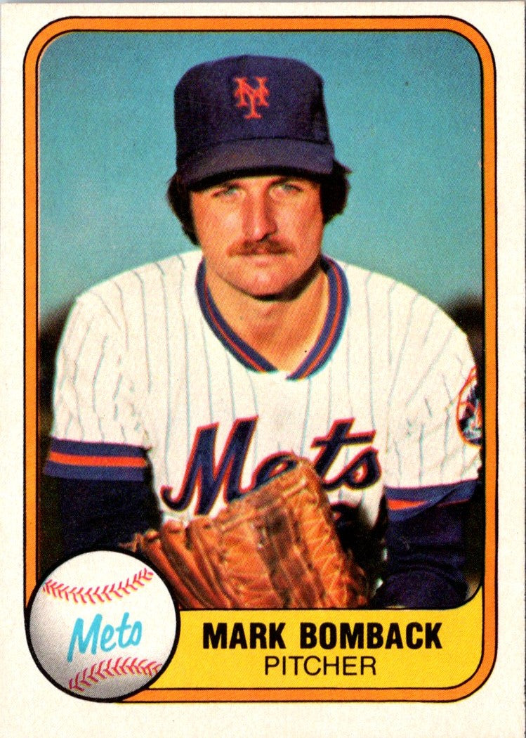 1981 Fleer Mark Bomback