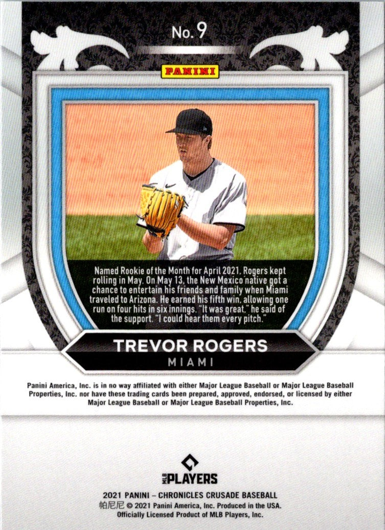 2021 Panini Chronicles Crusade Trevor Rogers