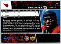 1998 Upper Deck Simeon Rice #53