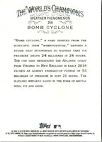 2018 Topps Allen & Ginter Bomb Cyclone #259