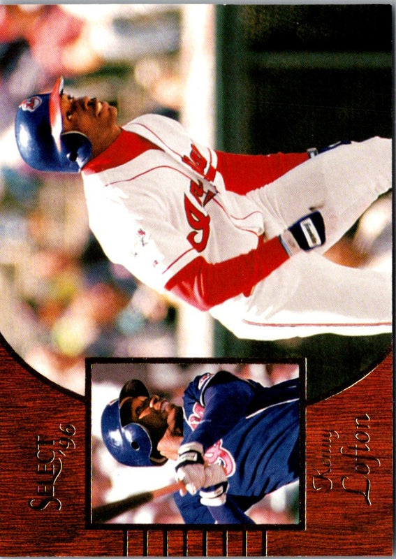 1997 Pinnacle Certified Lasting Impressions Kenny Lofton #14