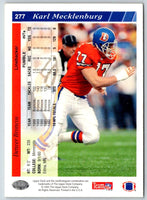 1993 Upper Deck Karl Mecklenburg #277