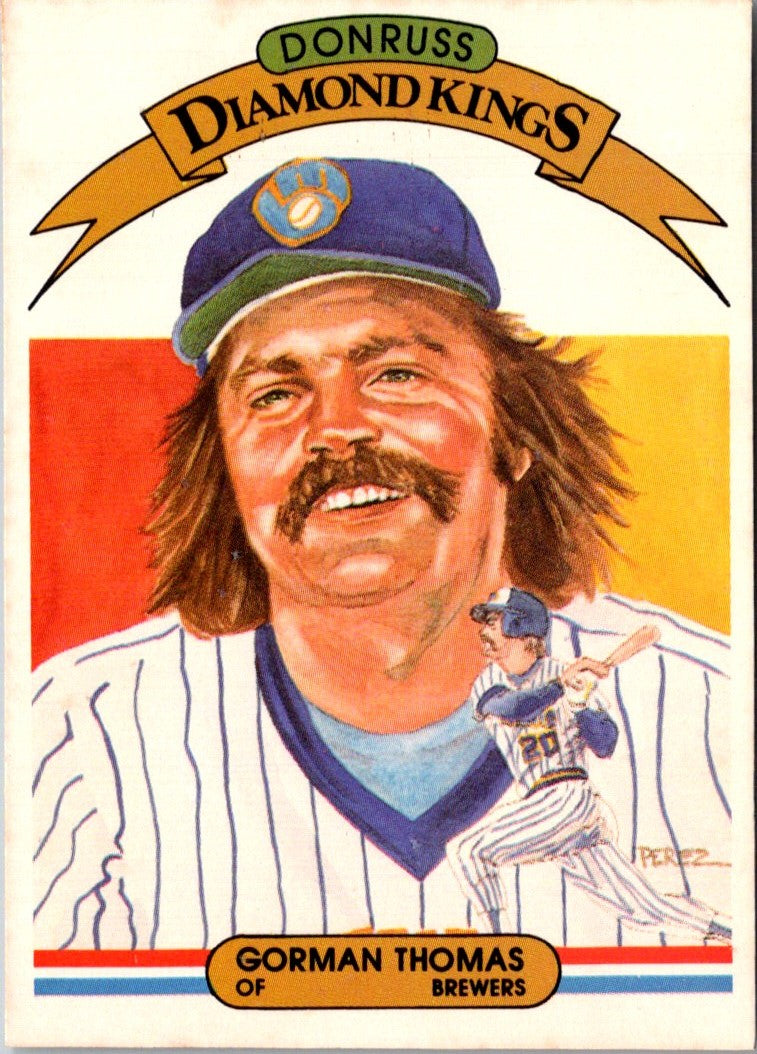 1982 Donruss Gorman Thomas