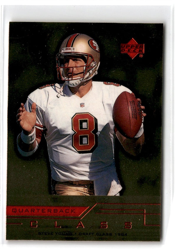 1999 Upper Deck Quarterback Class Steve Young #QC11