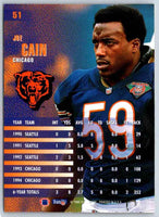 1995 Fleer Joe Cain #51