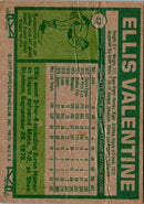 1977 Topps Ellis Valentine