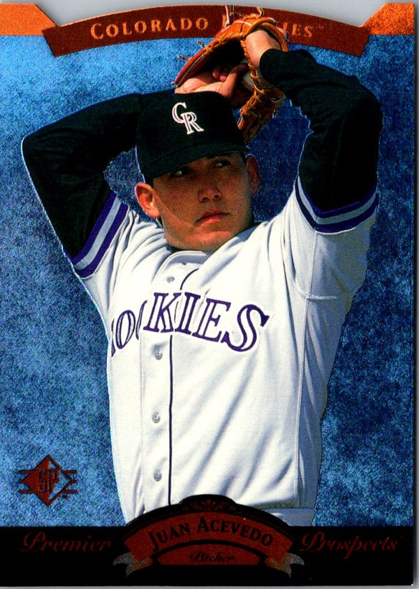 1995 SP Juan Acevedo #15 Rookie