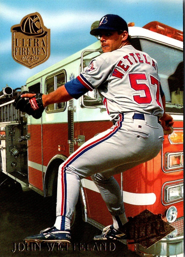 1994 Ultra Firemen John Wetteland #9