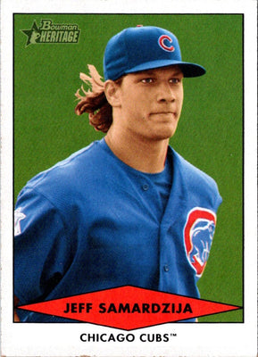 2007 Bowman Heritage Prospects Jeff Samardzija #BHP25