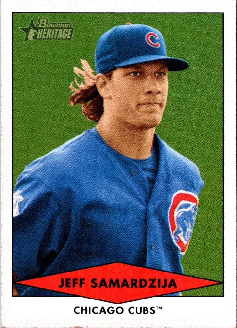 2007 Bowman Heritage Prospects Jeff Samardzija