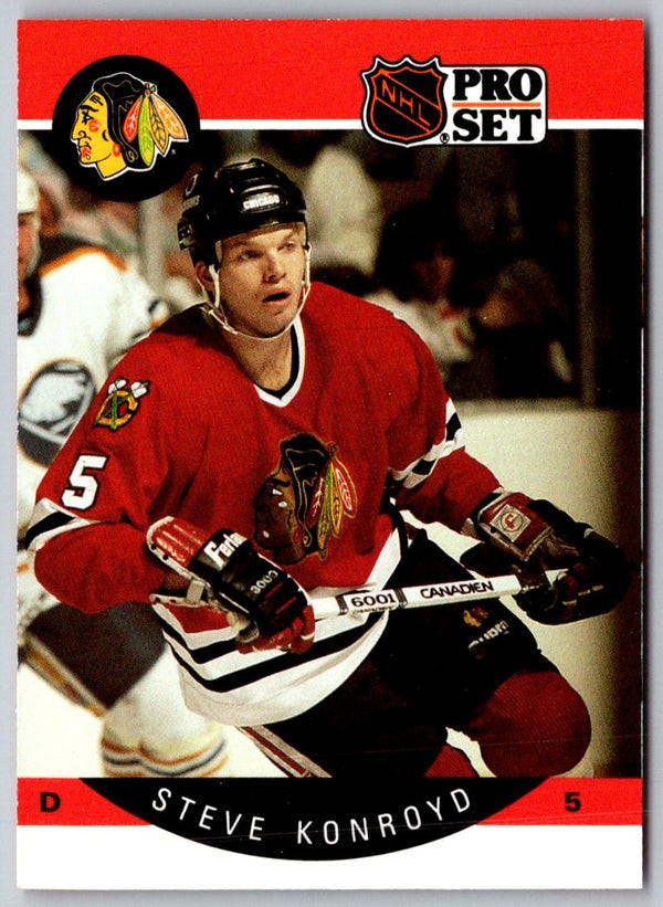 1990 Pro Set Steve Konroyd #52