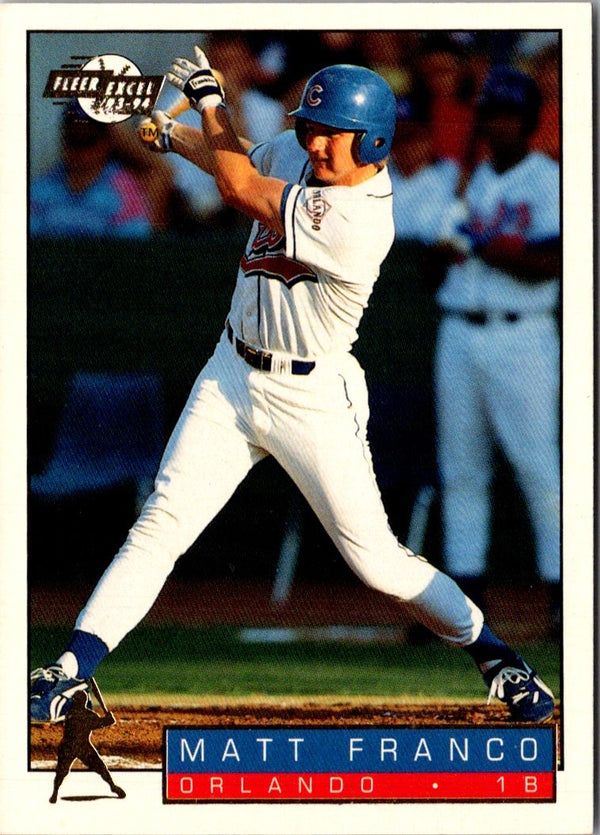 1993 Fleer Excel Matt Franco #164