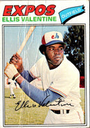 1977 Topps Ellis Valentine
